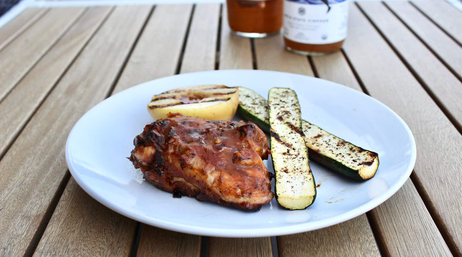 Rhubarb BBQ Sauce