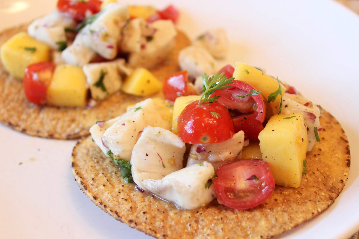 Halibut Ceviche – Apple State Vinegar