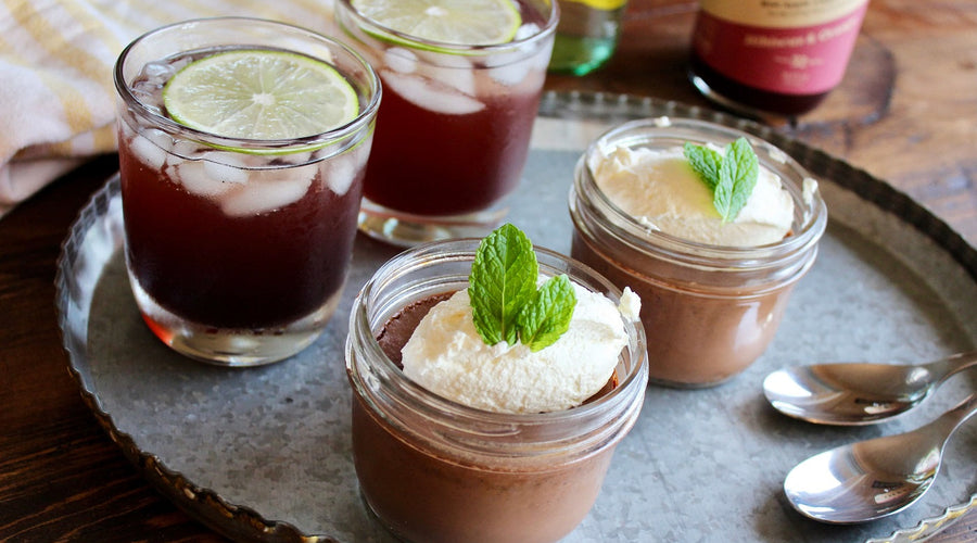 Hibiscus Pot de Creme