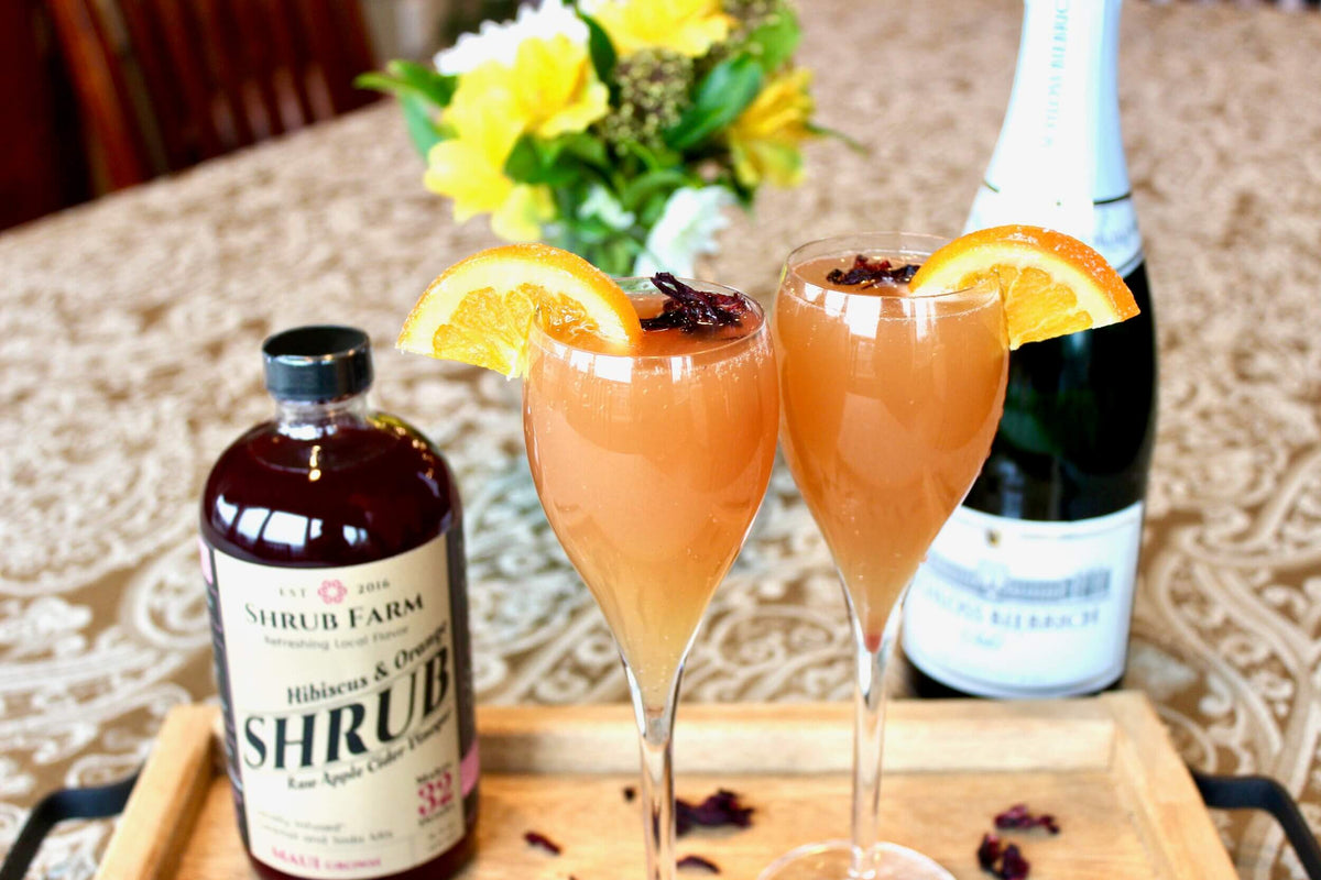 Happy-Heart Hibiscus Mimosa – Apple State Vinegar