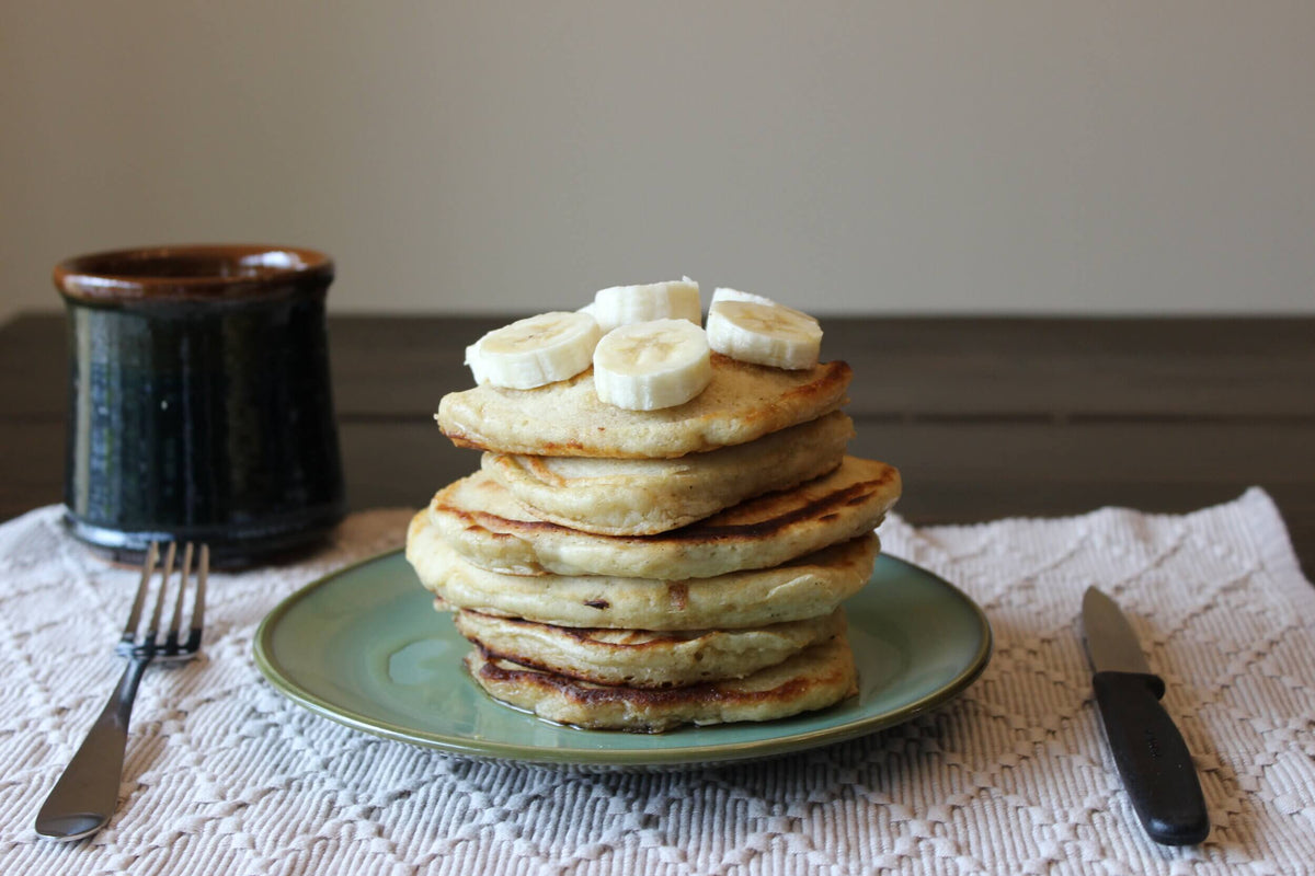 Fluffy Shrub Pancakes Apple State Vinegar