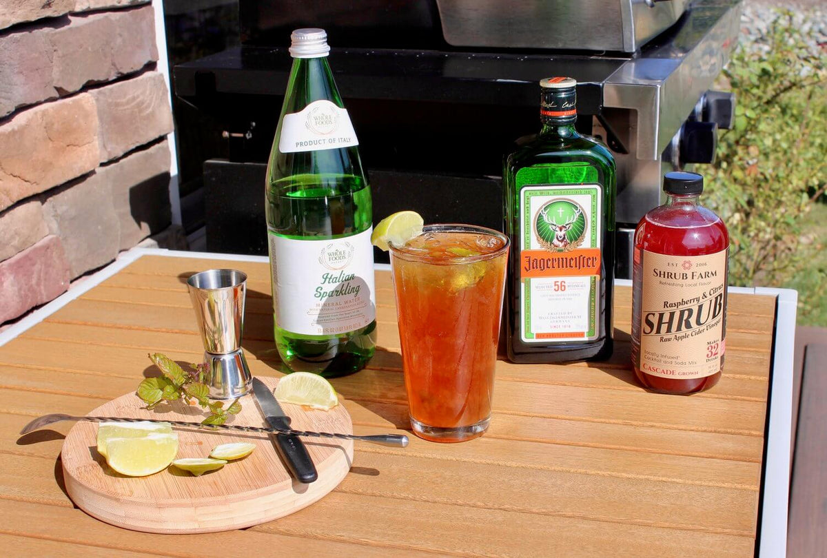 Raspberry Shrubmeister – Apple State Vinegar