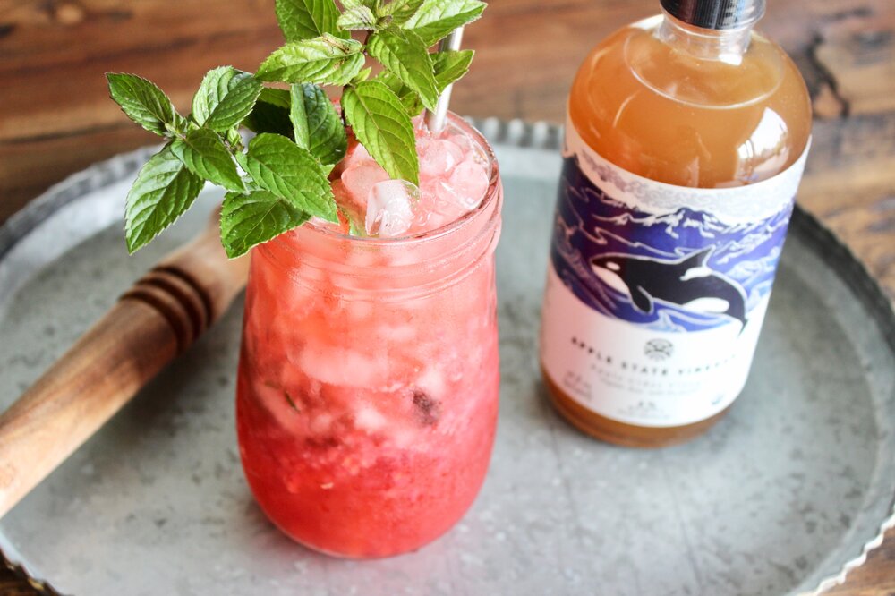 Alcohol Free Mojito With Pure Apple Cider Vinegar – Apple State Vinegar