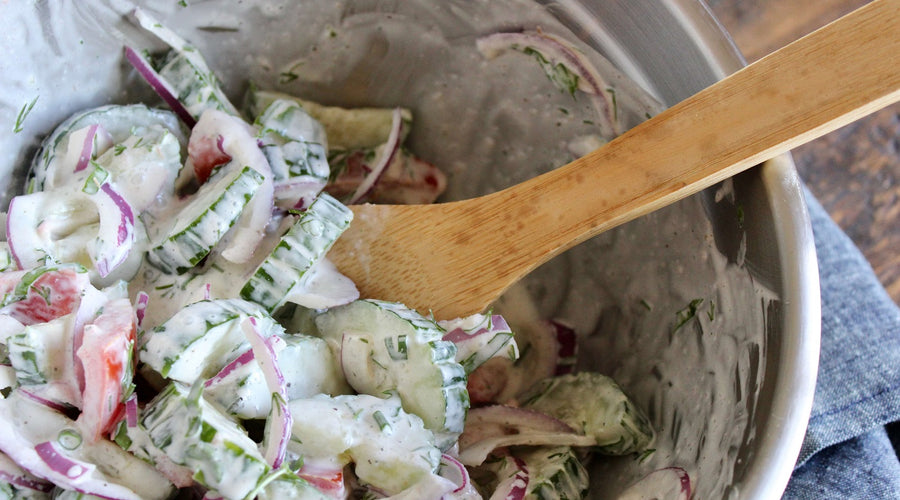 Summer Cucumber & Tomato Salad
