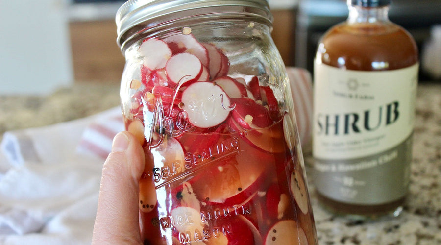 Ginger & Chili pickled radish