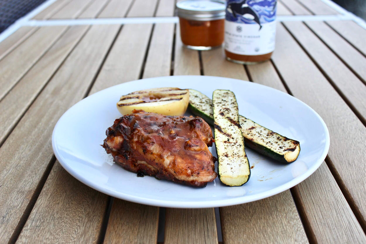 Rhubarb BBQ Sauce