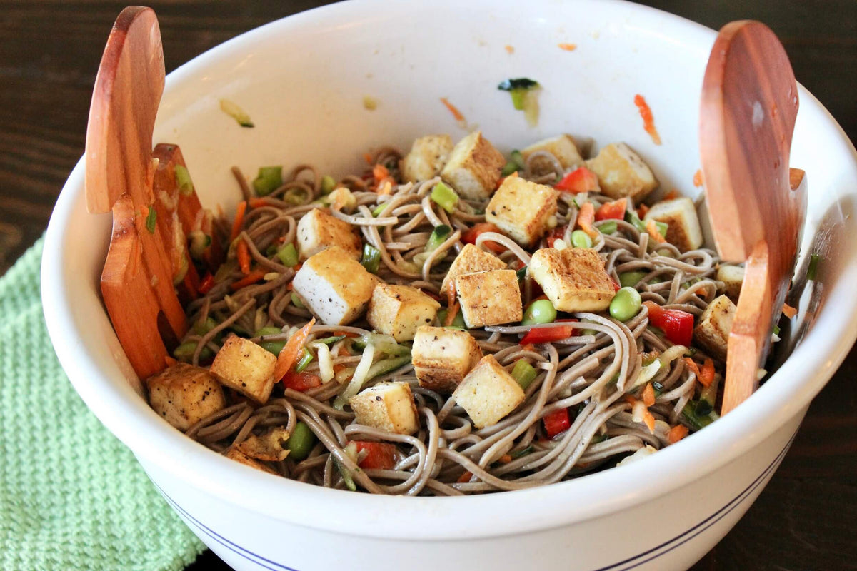 Ginger Apple Soba Salad