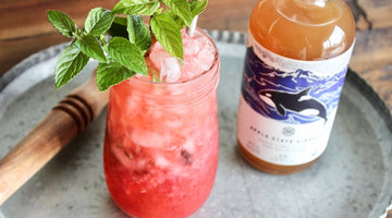 Alcohol Free Mojito With Pure Apple Cider Vinegar