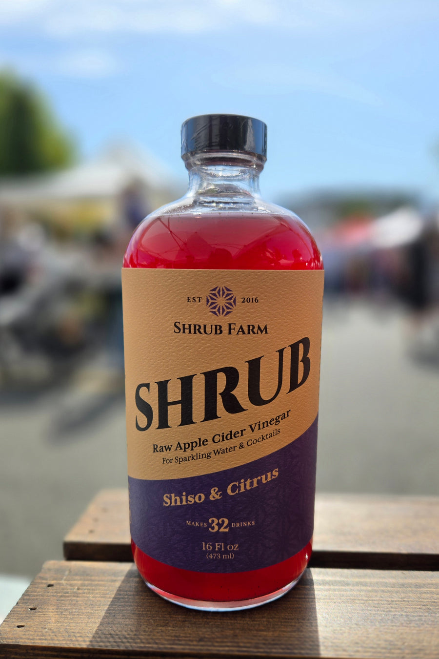Shiso & Citrus Shrub-Shrub-Apple State Vinegar
