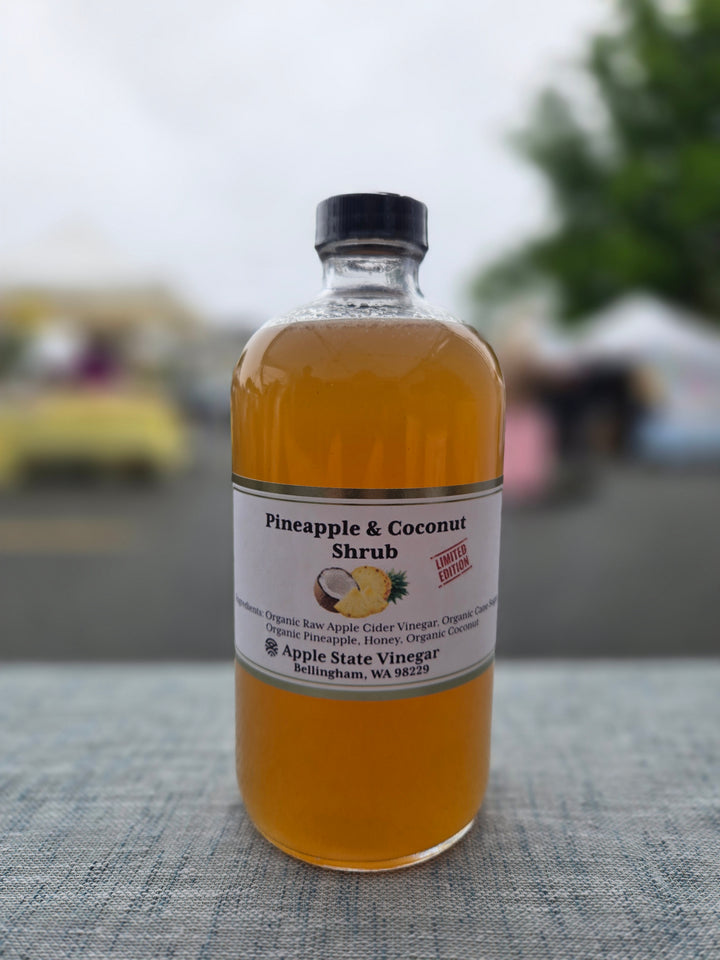 Pineapple & Coconut Shrub-Shrub-Apple State Vinegar