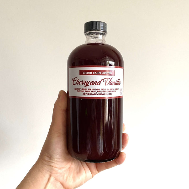 [ LIMITED RELEASE ] Cherry & Vanilla Shrub-Shrub-Apple State Vinegar