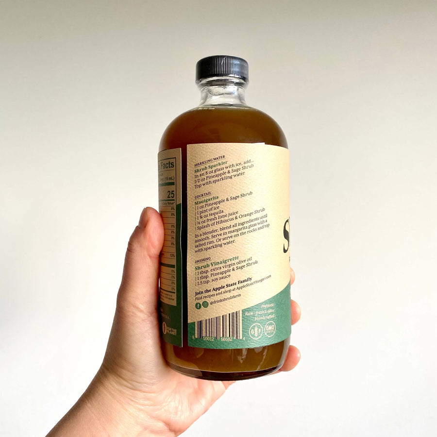 Pineapple & Sage Shrub-Shrub-Apple State Vinegar