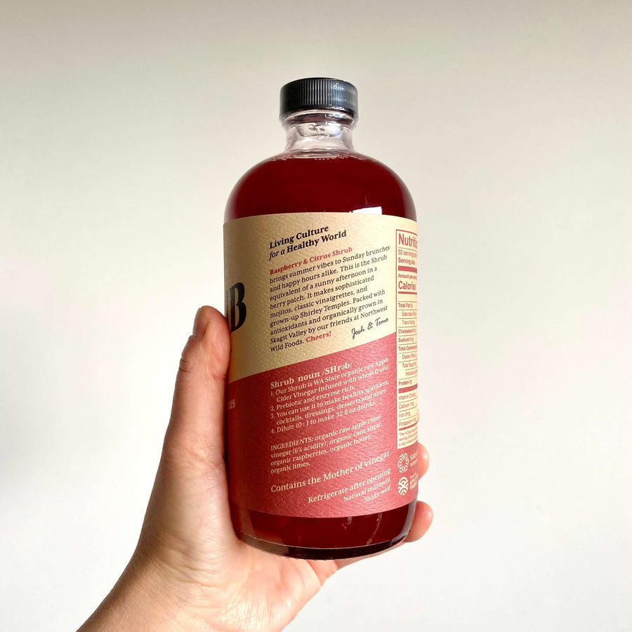 Raspberry & Citrus Shrub-Shrub-Apple State Vinegar